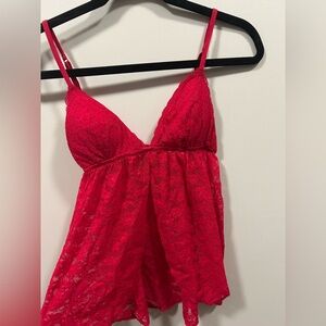 la senza lace babydoll top